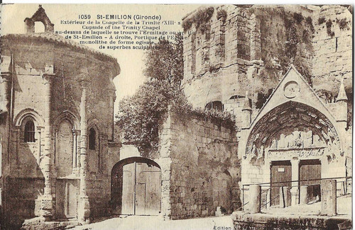 Cpa emilion extérieur - cpa, de