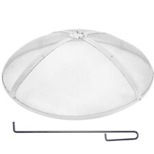 VEVOR Pare-étincelle pour Foyer Brasero à Bois 914 mm Couvercle Rond Acier Inox