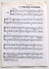 Partition sheet music JEAN
