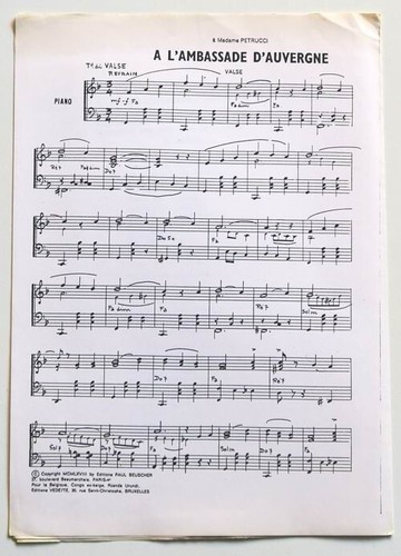 Partition sheet music jean - partition,