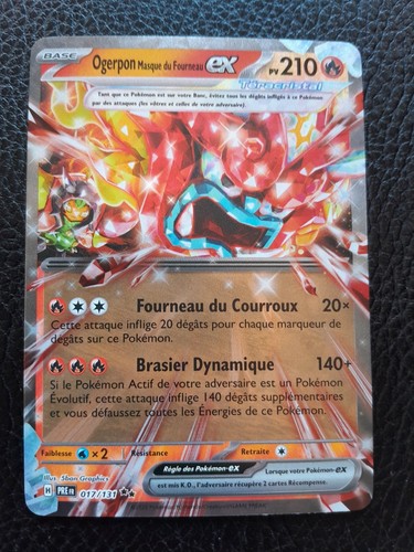 Carte pokémon ogerpon - ogerpon, ex