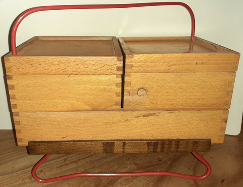 Travailleuse bois table - travailleuse,