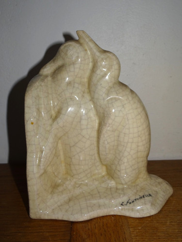 Belle sculpture craquelé art - sculpture,