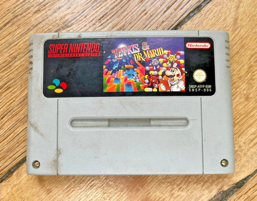 Super nintendo snes tetris - super, &