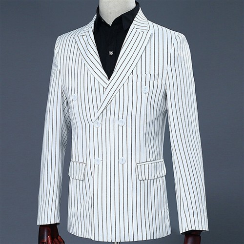 Hommes rayé costume - rayé, 2