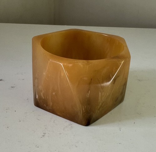 Manchette bracelet résine