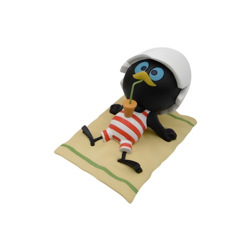 Figurines calimero plage - figurines,