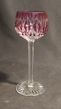Ancien Verre Couleur Rose en