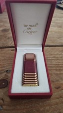 Briquet Cartier Plaque Or
