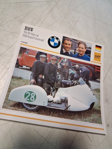 Bmw 500 side car - bmw,