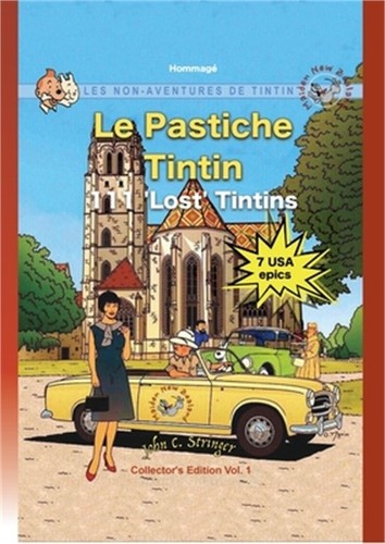 Pastiche tintin 111 lost - pastiche,
