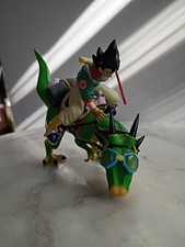 Dragon Ball Z Figure Goku Riding Scene From Japan Gohan Dinosaur Figurine Model
