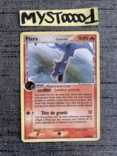 Pokemon Card Ptera 35/110 Block Ex Ghosts Holon French USED