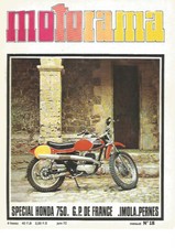 MOTORAMA N°18 SPECIAL HONDA 750 FOUR / G.P FRANCE / IMOLA / PERNES