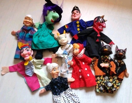 Lot marionnettes années - marionnettes,