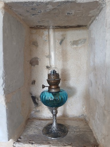 Lampe pétrole décorative - lampe,