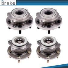 4 Front Rear Wheel Hub Bearing For Mitsubishi Endeavor 2004-2008 2010 2011 FWD