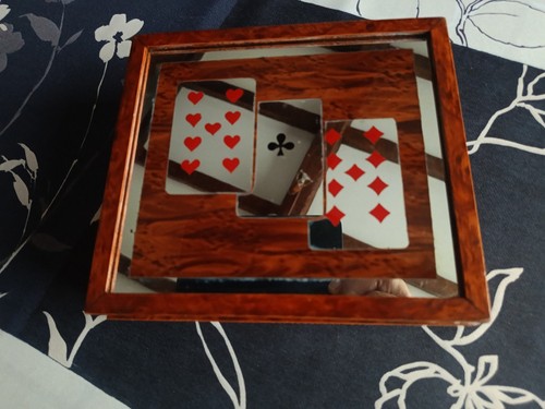 Ancien coffret bois - coffret,