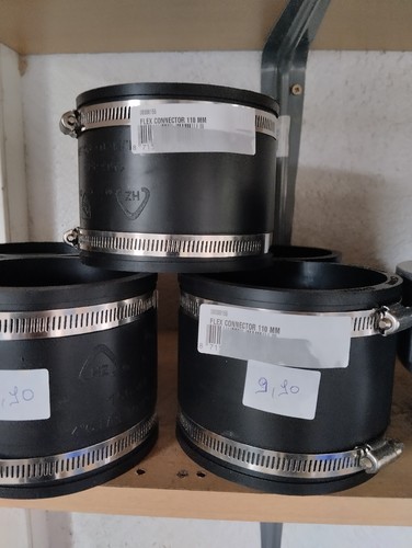 Raccord epdm 110 - epdm, pour