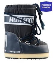 RRP€155 MOON BOOT TECNICA NYLON Kids Snow Boots US10-12.5 EU27-30 UK9-11.5