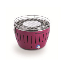LotusGrill S Small Prune-Pourpre Charbon Table Barbecue Raucharm Port USB