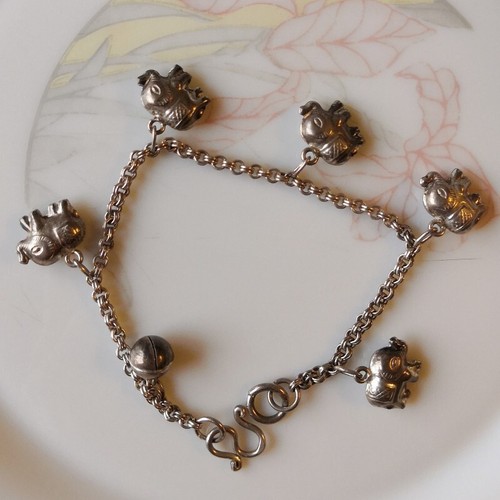 Ancien bracelet argent - ancien, en
