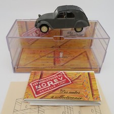 OLD MADE IN FRANCE 1990 NOREV CITROEN 2CV A 1954 GREY SEDANS 1/43 BOX