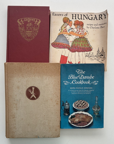 Vintage european cookbook lot - vintage,