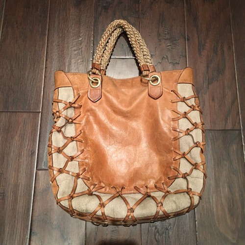 Gryson leather tan purse - gryson,