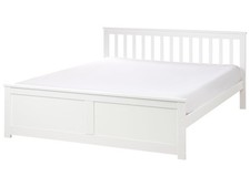 Lit Double Minimaliste en Bois