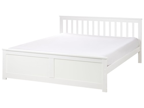 Lit double minimaliste bois - lit,