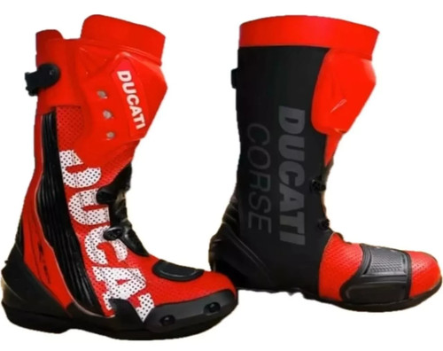Ducati bottes moto cuir - ducati,