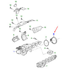 Collier de serrage de sortie
