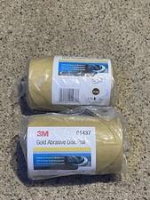 3M 01437  (2) ROLLS 6' Round 3M Stikit Gold Discs - 175 Discs Per Roll