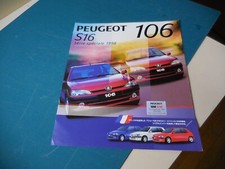 PEUGEOT  106 S16 Japanese Brochure 1998/06 E-S2S "Serie speciale 1998"