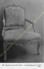 Postcard Decorative Arts Furniture ARMCHAIR era Louis XV Edit ND 303