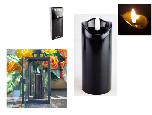 Lumine noir led flamme - lumine, À