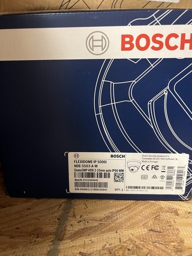 Bosch flexidome 5000i - bosch,