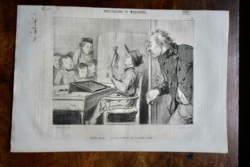 Daumier lithographie - daumier,,