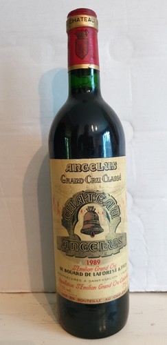 Bouteille chateau angelus - bouteille,