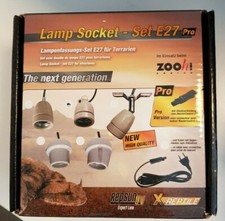 Set avec douille de lampe E27 pour terrarium X-Reptile