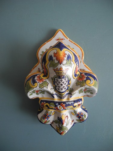 Ancien vase bouquetière - vase,