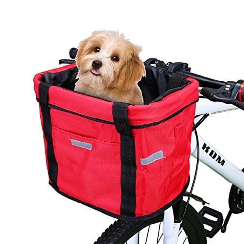 Panier vélo avant pliant - de,
