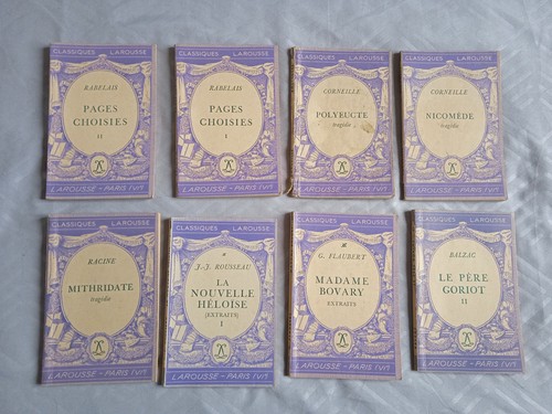 Livres classique larousse - 8,