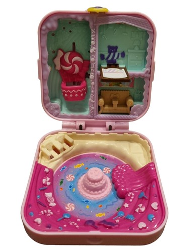 Mattel polly pocket - polly, boîte