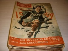 MIROIR SPRINT 186 02.01.1950 Les 10 MEILLEURS FRANCAIS AVIATION BASKET MAROCAIN