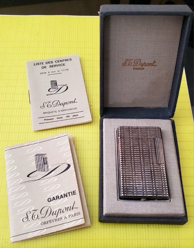 Briquet dupont argent - en,