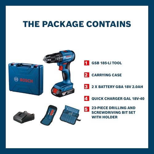 Bosch gsb 185 18v - 🔥bosch, kit