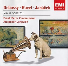 Violin Sonatas, Maurice Ravel, Claude Debussy, Frank Peter Zimmermann, Leoš Janá