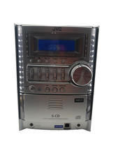 JVC FS-G5 Compact 5 Disc CD Audio System AM/FM/MP3/USB/AUX  No Remote - TESTED -